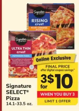 ACME Signature SELECT Pizza offer