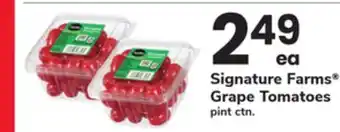 ACME Signature Farms Grape Tomatoes offer