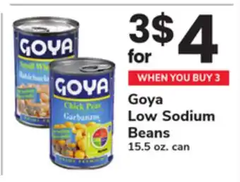 ACME Goya Low Sodium Beans offer