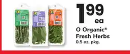 ACME O Organic Fresh Herbs offer