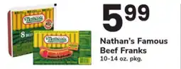 ACME Nathan's Famous Beef Franks offer