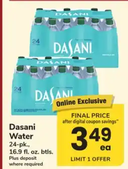 ACME Dasani Water offer