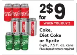 ACME Coke, Diet Coke or Sprite offer