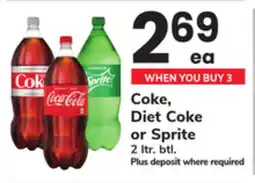 ACME Coke, Diet Coke or Sprite offer