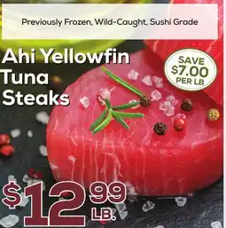 DeCicco & Sons Ahi Yellowfin Tuna Steaks offer