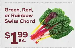 DeCicco & Sons Green, Red, or Rainbow Swiss Chard offer