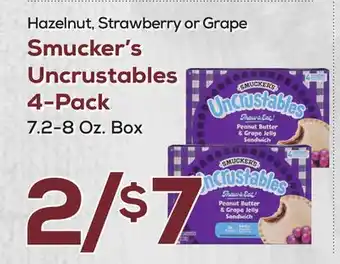 DeCicco & Sons Smucker's Uncrustables 4-Pack offer