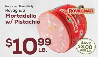 DeCicco & Sons Rovagnati Mortadella w/Pistachio offer