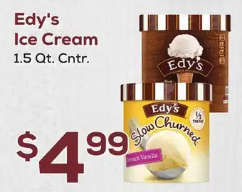 DeCicco & Sons Edy's Ice Cream offer