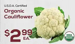 DeCicco & Sons Organic Cauliflower offer