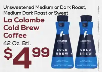 DeCicco & Sons La Colombe Cold Brew Coffee offer