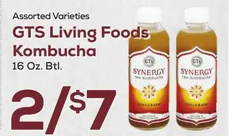 DeCicco & Sons GTS Living Foods Kombucha offer