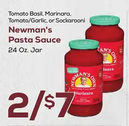 DeCicco & Sons Newman's Pasta Sauce offer