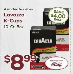 DeCicco & Sons Lavazza K-Cups offer