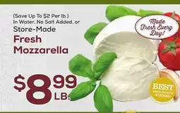 DeCicco & Sons Fresh Mozzarella offer