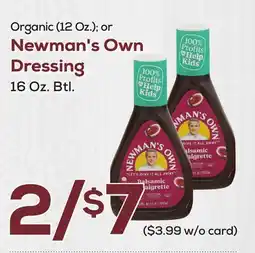 DeCicco & Sons Newman's Own Dressing offer