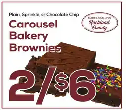 DeCicco & Sons Carousel Bakery Brownies offer