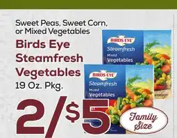 DeCicco & Sons Birds Eye Steam fresh Vegetables offer