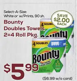 DeCicco & Sons Bounty Doubles Towels offer