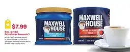 CVS Maxwell House or Yuban coffee 23.1-28.4 oz offer