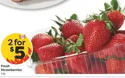 Weis Markets Fresh Strawberries offer