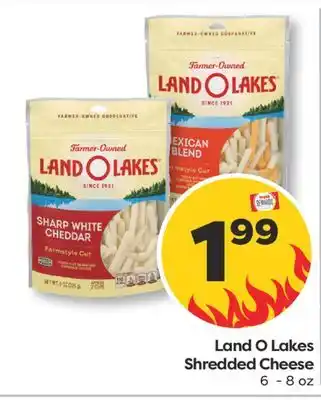 Weis Markets Land O Lakes Shredded Cheese offer