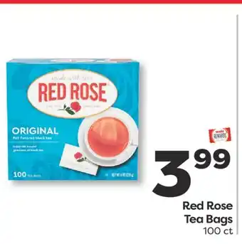 Weis Markets Red Rose Tea Bags offer