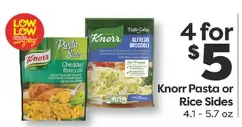 Weis Markets Knorr Pasta or Rice Sides offer