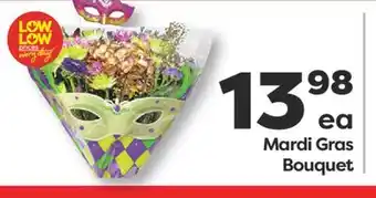 Weis Markets Mardi Gras Bouquet offer