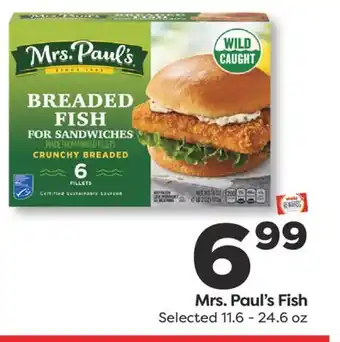 Weis Markets Mrs. Paul's Fish offer