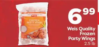 Weis Markets Weis Quality Frozen Party Wings offer