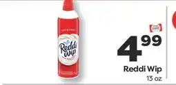 Weis Markets Reddi Wip offer