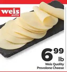 Weis Markets Weis Quality Provolone Cheese offer