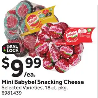 Stop&Shop Mini Babybel Snacking Cheese offer