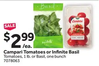 Stop&Shop Campari Tomatoes or Infinite Basil offer