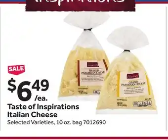 Stop&Shop Taste of Inspirations Italian Cheese offer