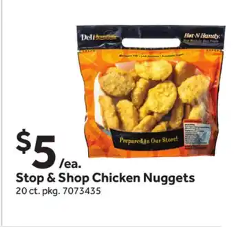 Stop&Shop Stop & Shop Chicken Nuggets offer