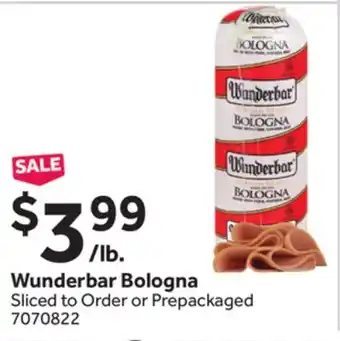 Stop&Shop Wunderbar Bologna offer