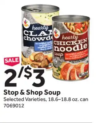 Stop&Shop Stop & Shop Soup offer