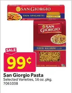 Stop&Shop San Giorgio Pasta offer