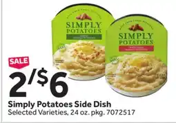 Stop&Shop Simply Potatoes Side Dish offer