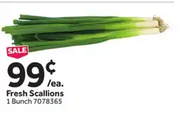 Stop&Shop Fresh Scallions offer