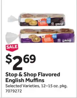 Stop&Shop Stop & Shop Flavored English Muffins offer