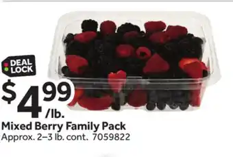 Stop&Shop Mixed Berry Family Pack offer