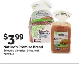 Stop&Shop Nature's Promise Bread offer