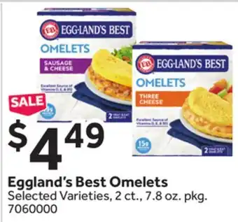 Stop&Shop Eggland's Best Omelets offer