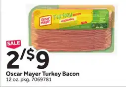 Stop&Shop Oscar Mayer Turkey Bacon offer