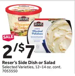 Stop&Shop Reser's Side Dish or Salad offer