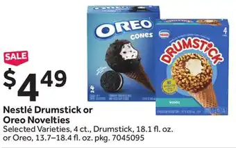 Stop&Shop Nestlé Drumstick or Oreo Novelties offer