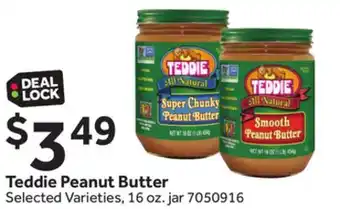 Stop&Shop Teddie Peanut Butter offer